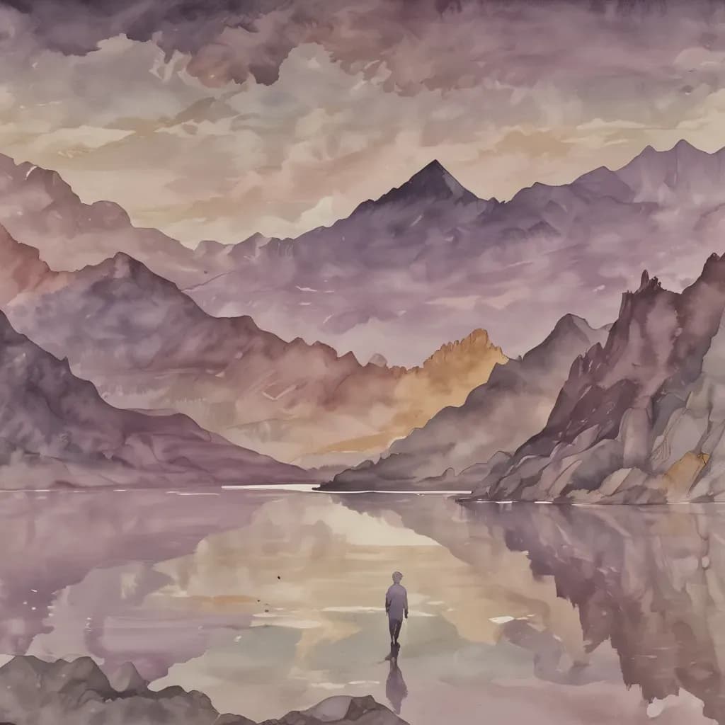 A SATISFIED MIND illustration