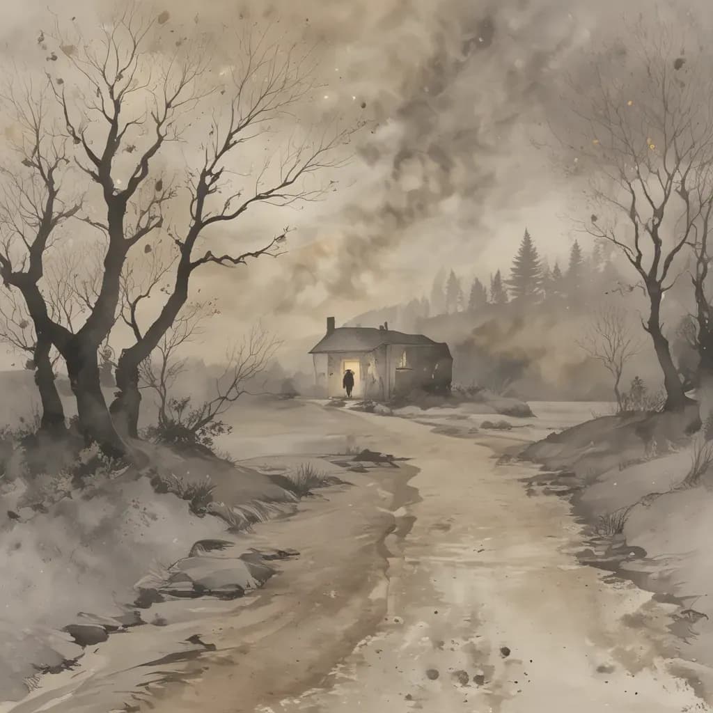 Burning Down illustration