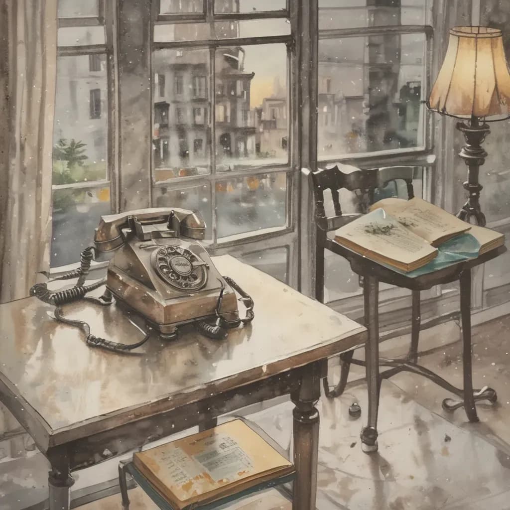 Busy Woman illustration