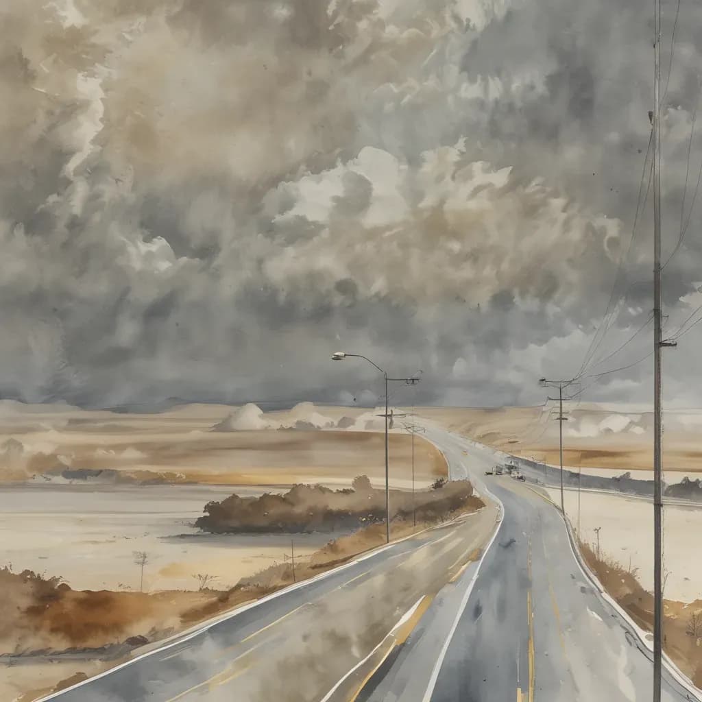 I Break Mirrors with My Face in the United States illustration