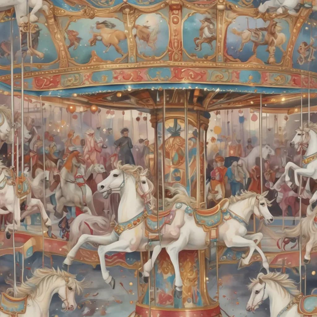 Merry Go Round illustration
