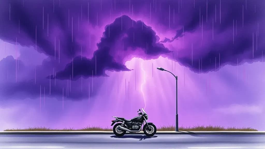 Purple Rain illustration