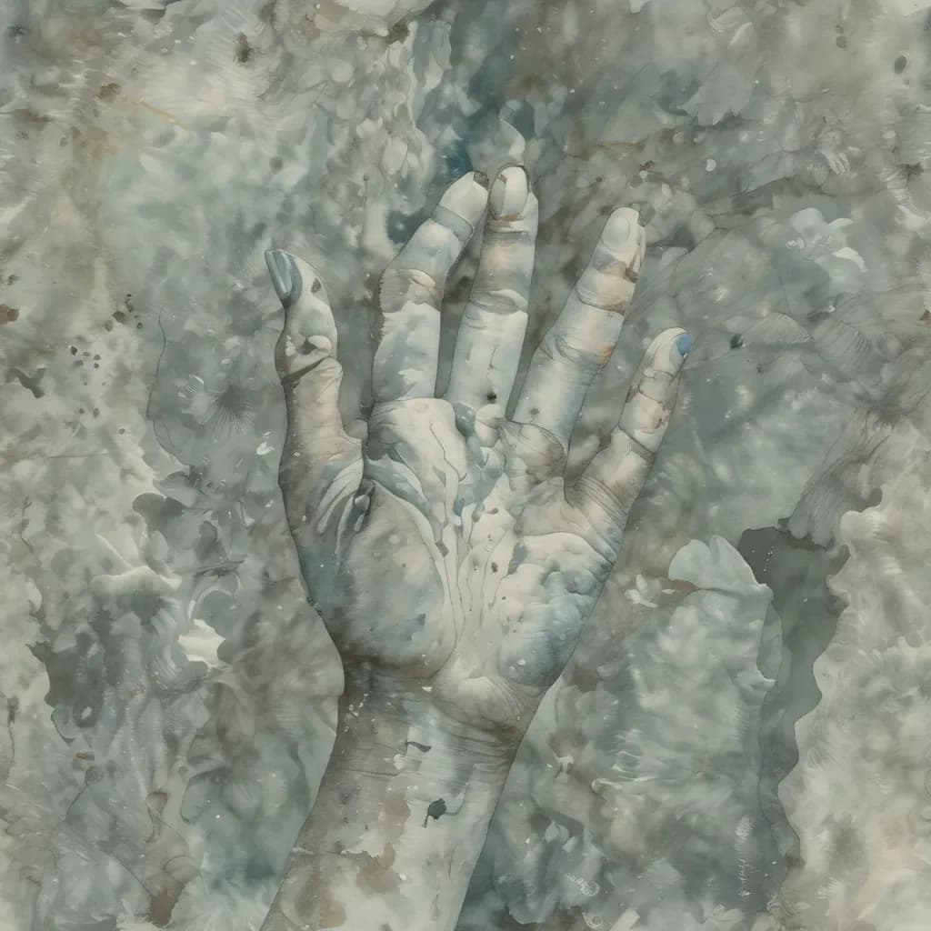 Screaming Underwater illustration