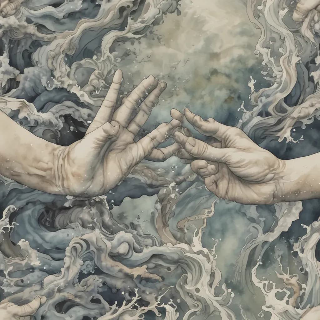 Troubled Waters illustration