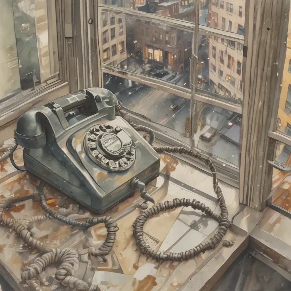 We Almost Broke Up Again Last Night illustration